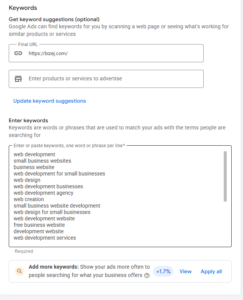campaign-keywords